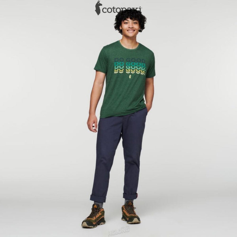 Cotopaxi Do Good Repeat T-Shirt Forest | FU07-U7-ML