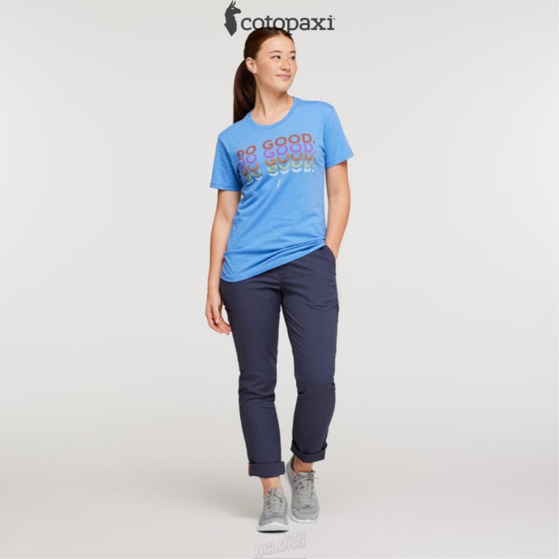 Cotopaxi Do Good Repeat T-Shirt Lupine | RA38-F7-ML