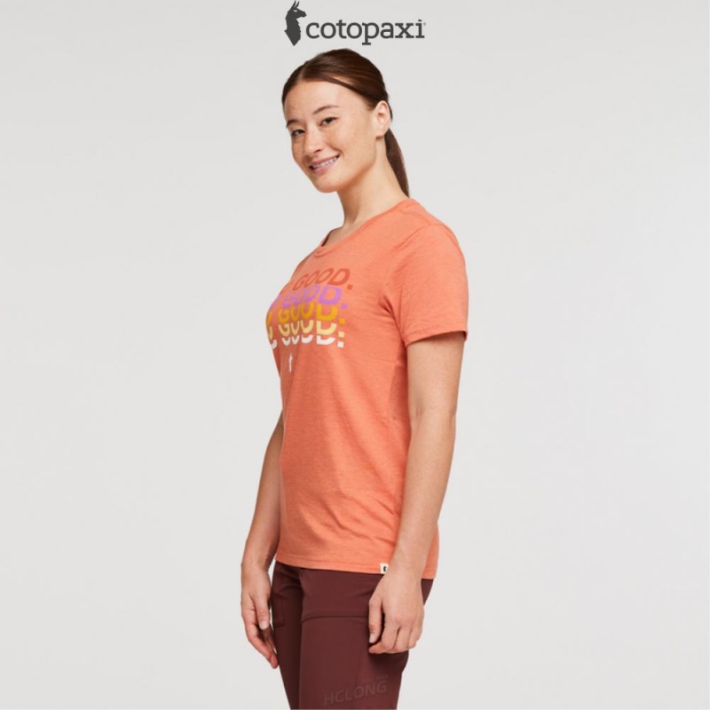 Cotopaxi Do Good Repeat T-Shirt Nectar | PR10-K1-BW