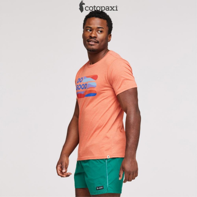 Cotopaxi Do Good Stripe T-Shirt Nectar | VS89-T5-MS