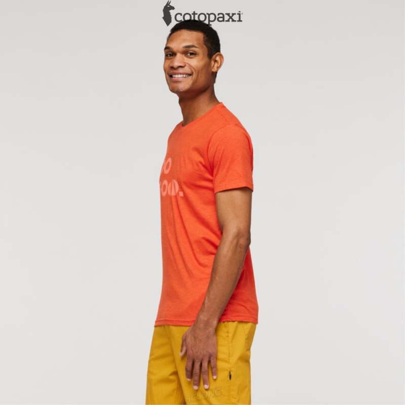 Cotopaxi Do Good T-Shirt Canyon | IL23-M9-PW