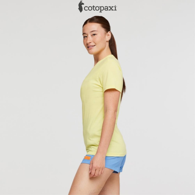 Cotopaxi Do Good T-Shirt Lemonade | YL87-G8-WL