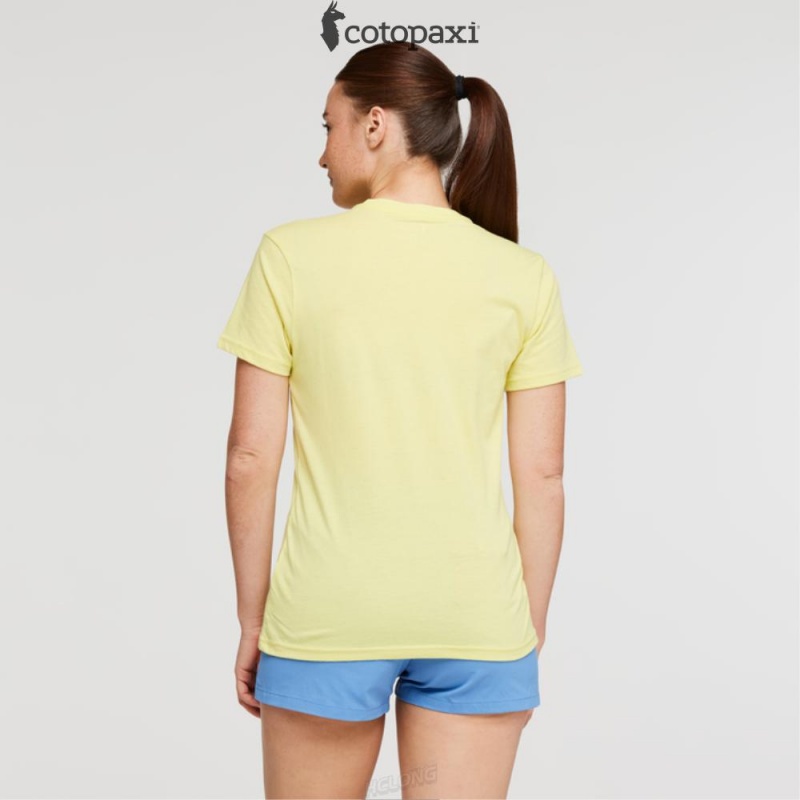 Cotopaxi Do Good T-Shirt Lemonade | YL87-G8-WL