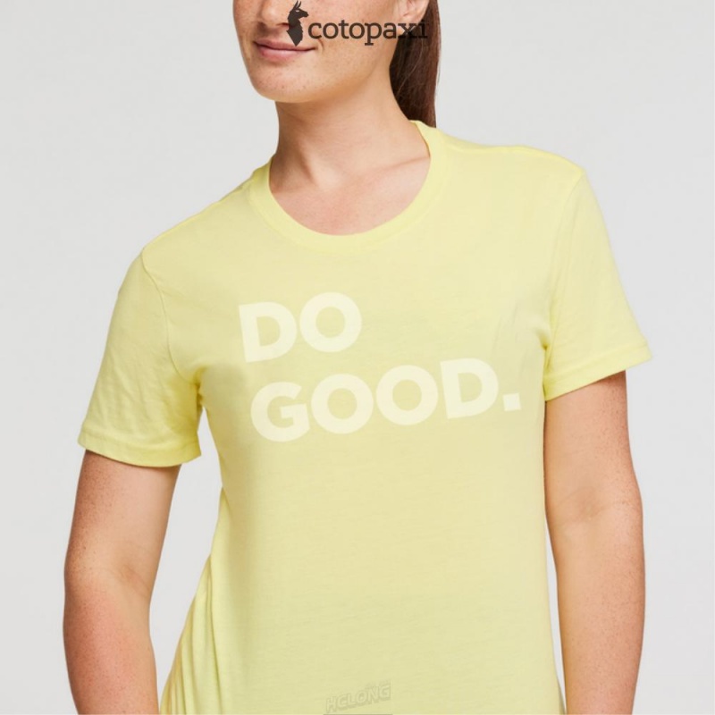 Cotopaxi Do Good T-Shirt Lemonade | YL87-G8-WL