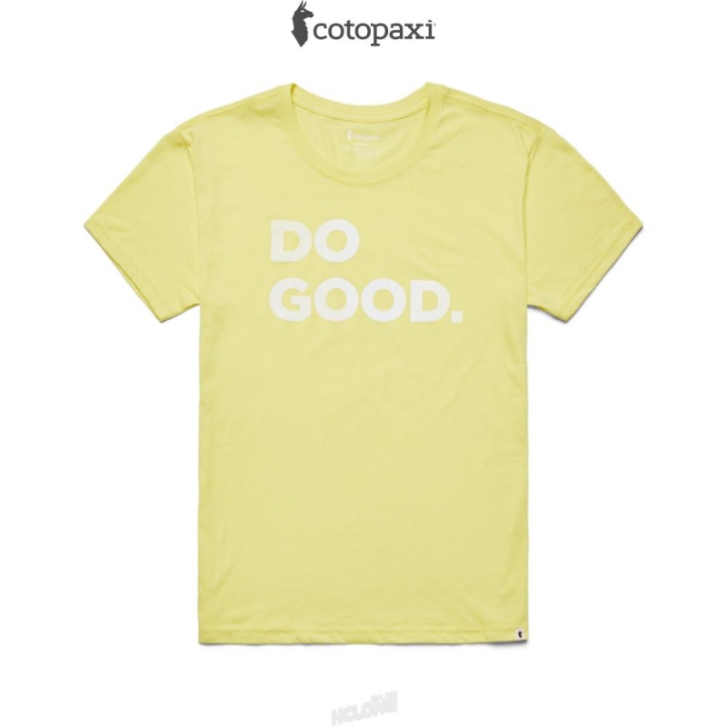 Cotopaxi Do Good T-Shirt Lemonade | YL87-G8-WL