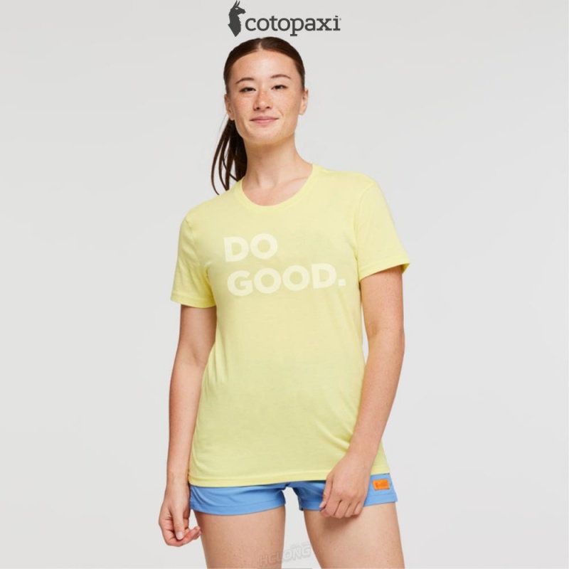 Cotopaxi Do Good T-Shirt Lemonade | YL87-G8-WL