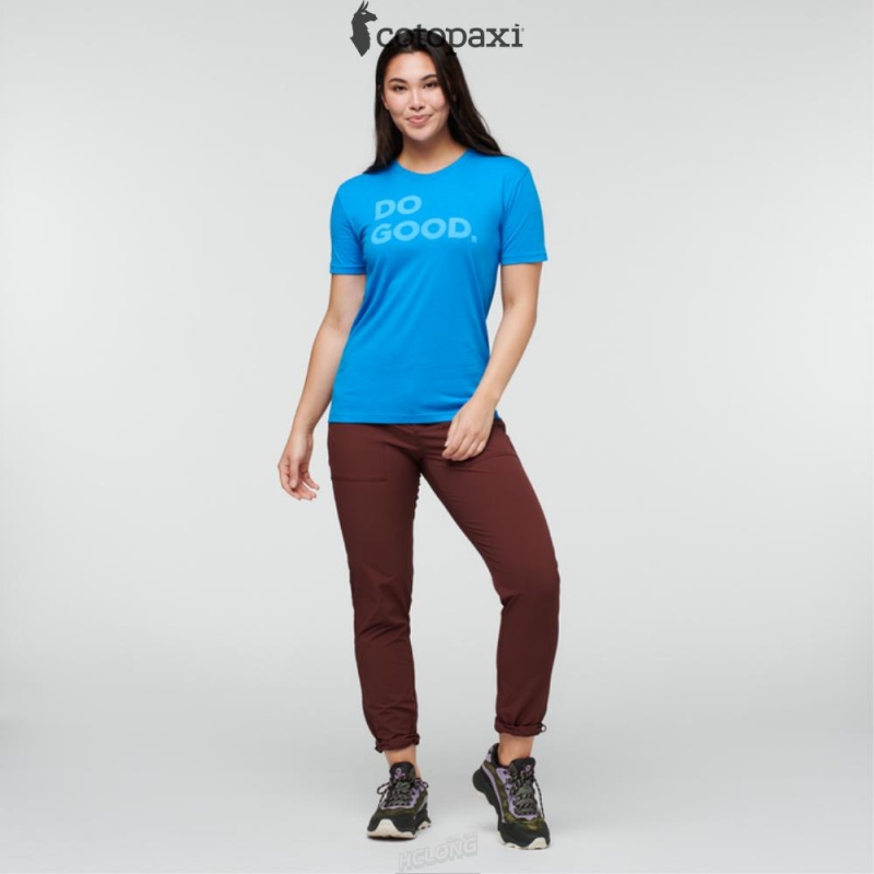 Cotopaxi Do Good T-Shirt Saltwater | WY38-F7-VL