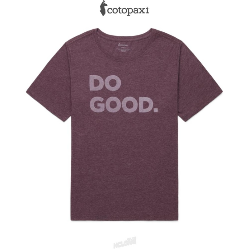 Cotopaxi Do Good T-Shirt Wine | NJ95-Z9-IJ