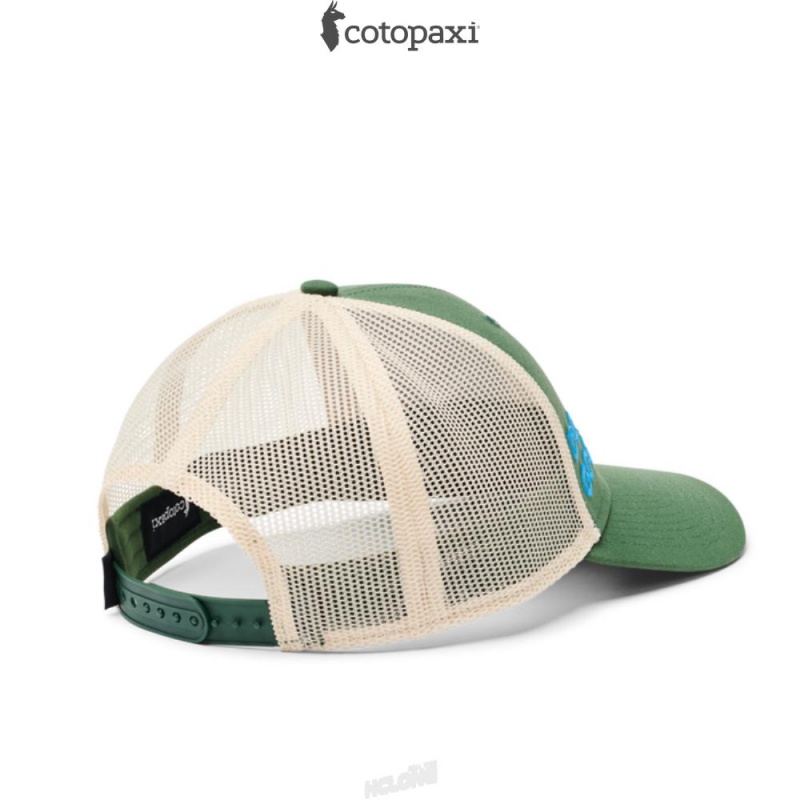 Cotopaxi Do Good Trucker Hat Forest | XR24-C5-AQ