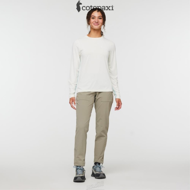 Cotopaxi Fino Long-Sleeve Tech Tee Bone | NY49-T5-LM