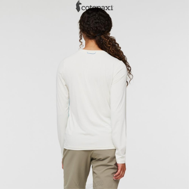 Cotopaxi Fino Long-Sleeve Tech Tee Bone | NY49-T5-LM