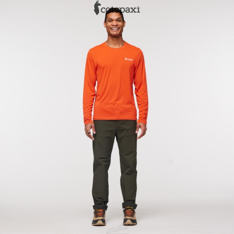 Cotopaxi Fino Long-Sleeve Tech Tee Canyon | KG15-P6-KH