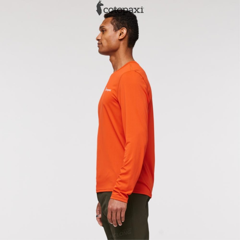 Cotopaxi Fino Long-Sleeve Tech Tee Canyon | VI17-Q1-HG