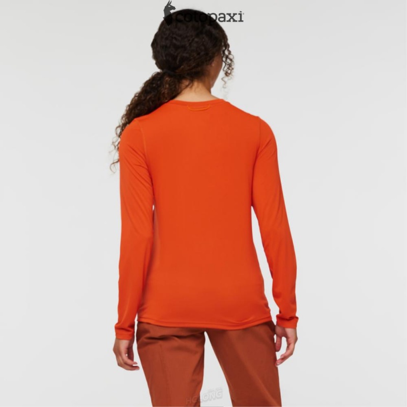 Cotopaxi Fino Long-Sleeve Tech Tee Canyon | YE08-A6-JR