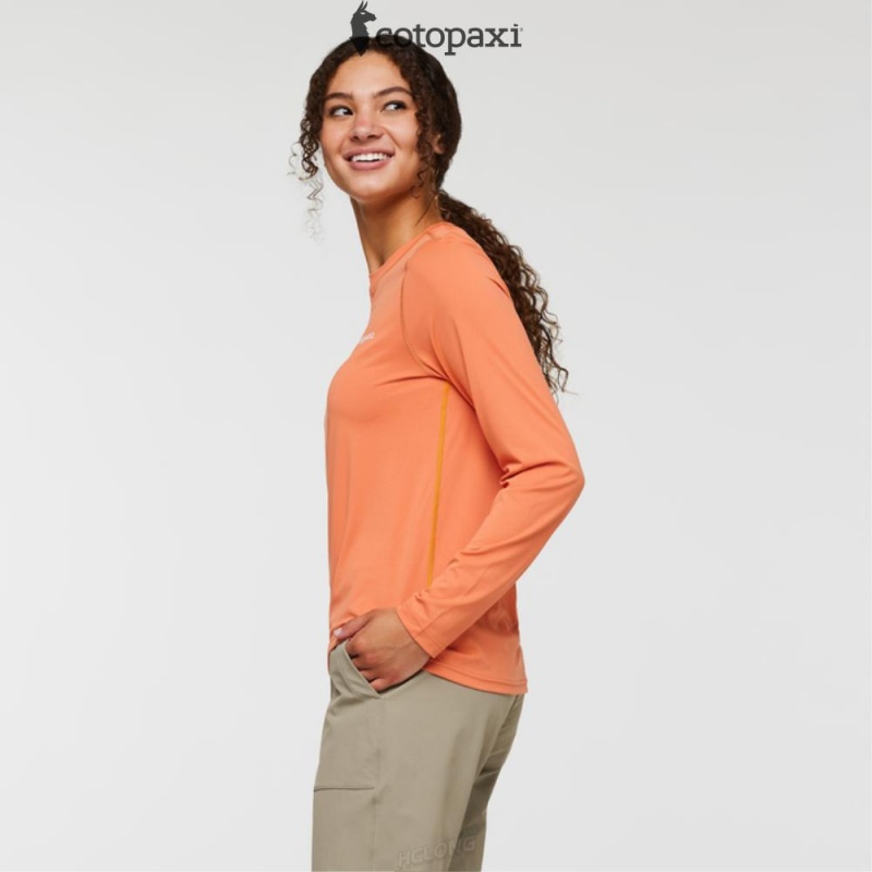 Cotopaxi Fino Long-Sleeve Tech Tee Nectar | FV34-H1-HJ