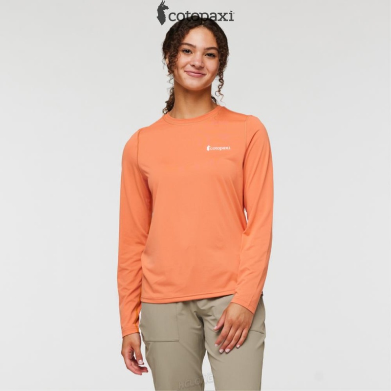 Cotopaxi Fino Long-Sleeve Tech Tee Nectar | FV34-H1-HJ