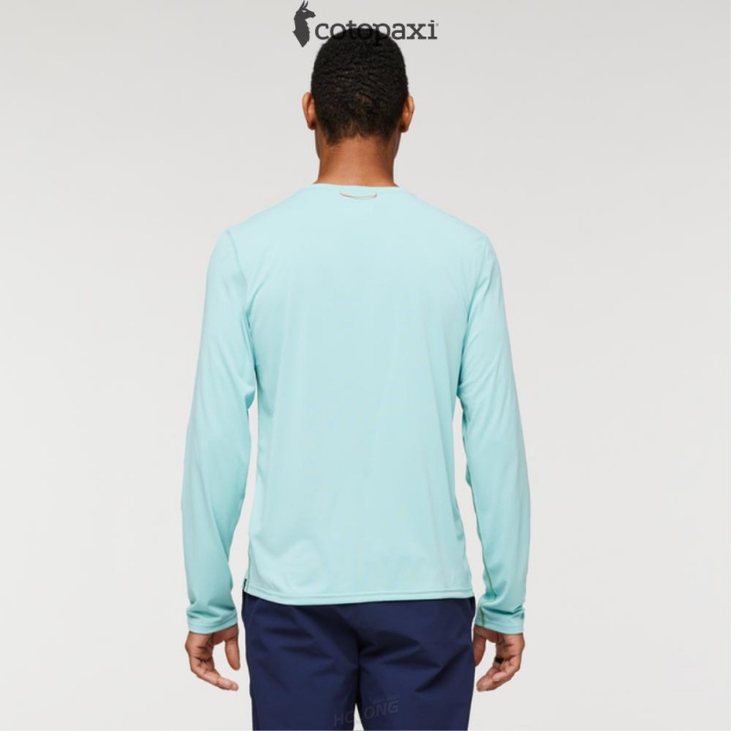 Cotopaxi Fino Long-Sleeve Tech Tee Sea Glass | WH13-X8-MD