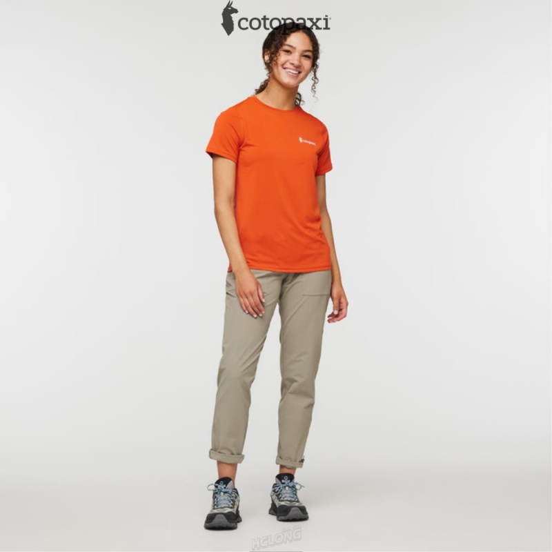 Cotopaxi Fino Tech Tee Canyon | IF99-F4-KQ