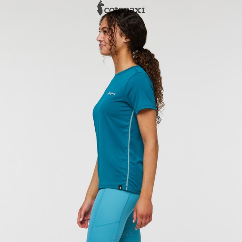 Cotopaxi Fino Tech Tee Gulf | NI93-V6-XU