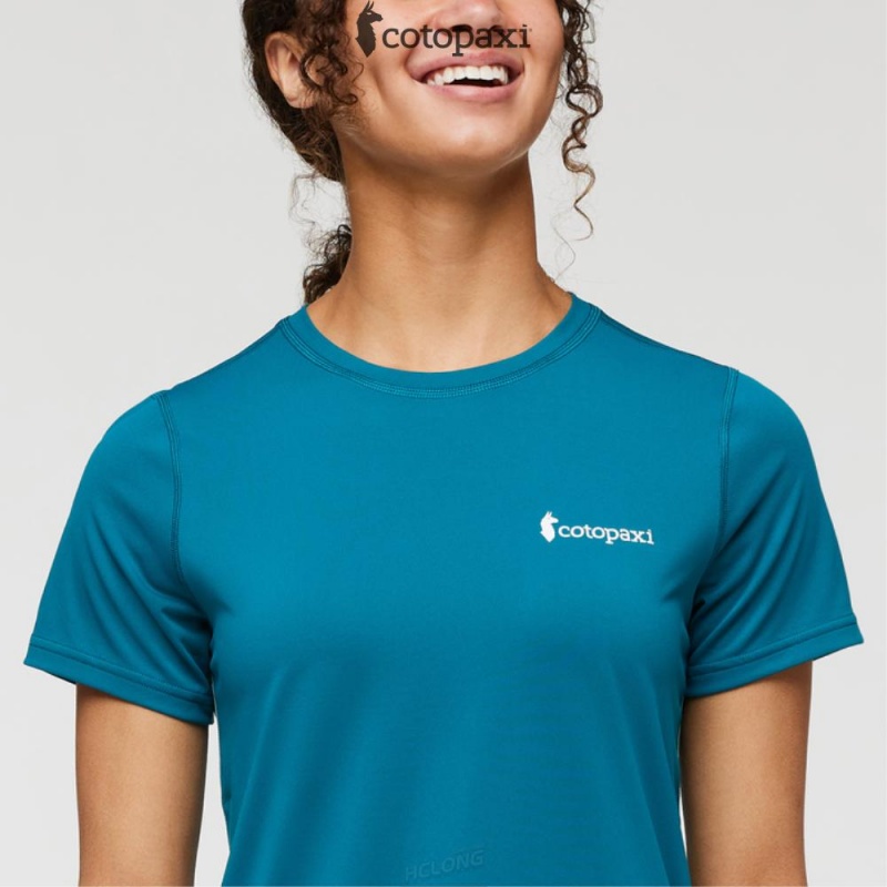 Cotopaxi Fino Tech Tee Gulf | NI93-V6-XU