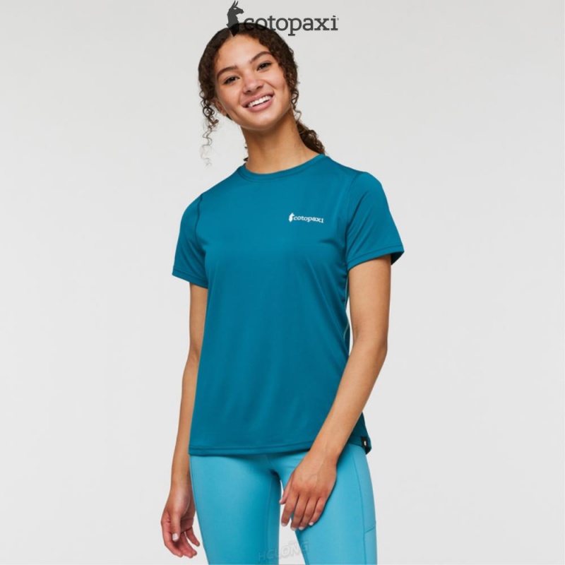 Cotopaxi Fino Tech Tee Gulf | NI93-V6-XU