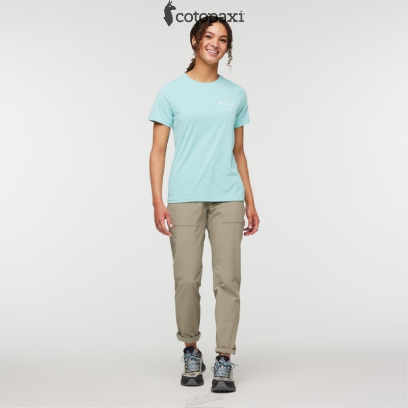 Cotopaxi Fino Tech Tee Sea Glass | BA43-E2-SS