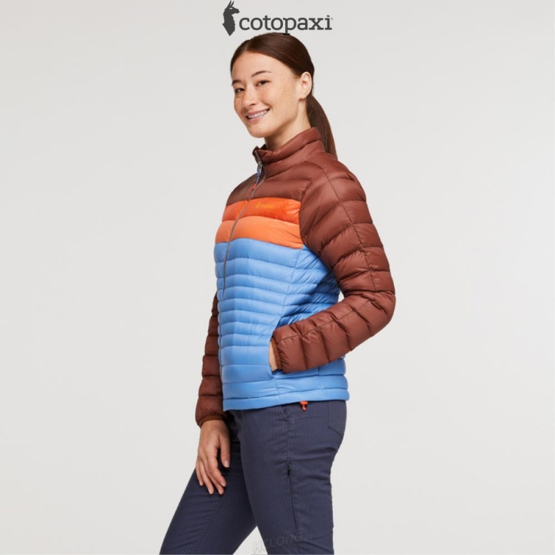 Cotopaxi Fuego Down Jacket Acorn/Lupine | ST00-N8-TT