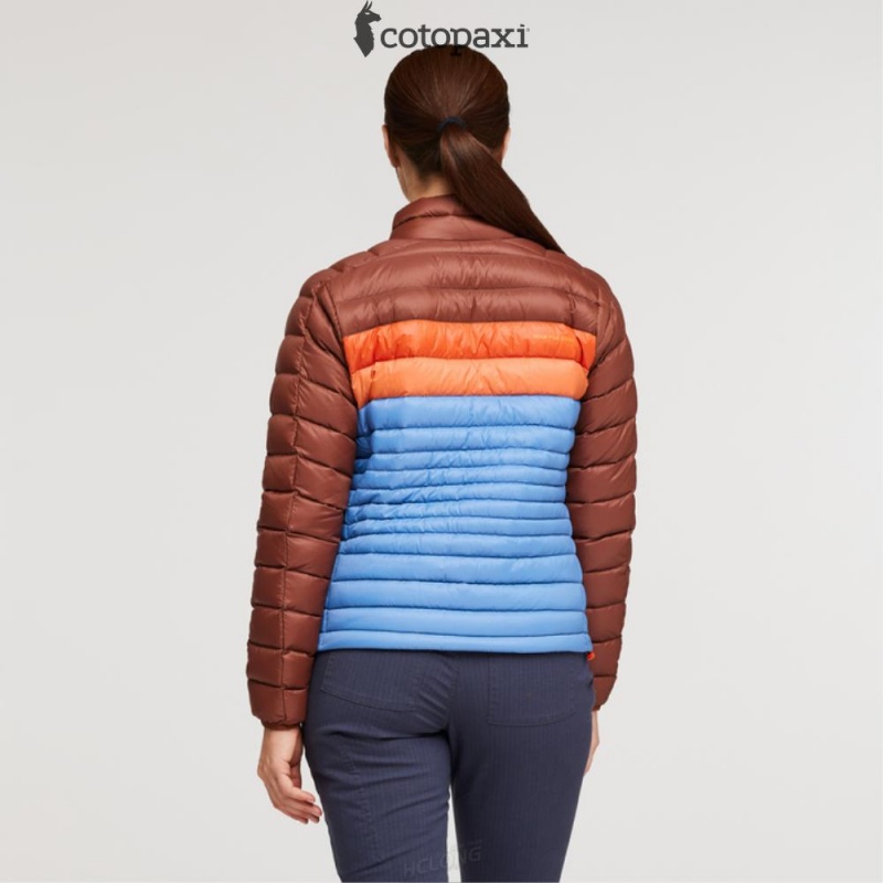 Cotopaxi Fuego Down Jacket Acorn/Lupine | ST00-N8-TT