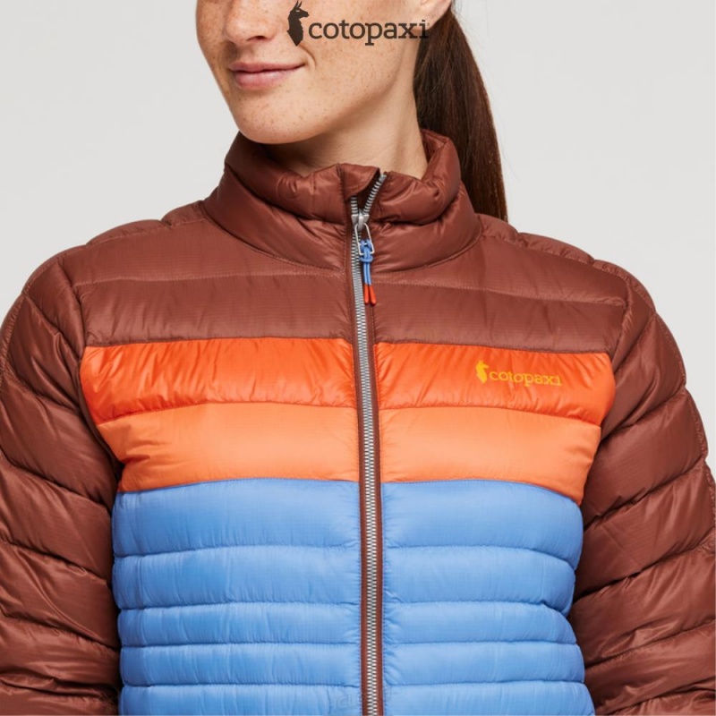 Cotopaxi Fuego Down Jacket Acorn/Lupine | ST00-N8-TT