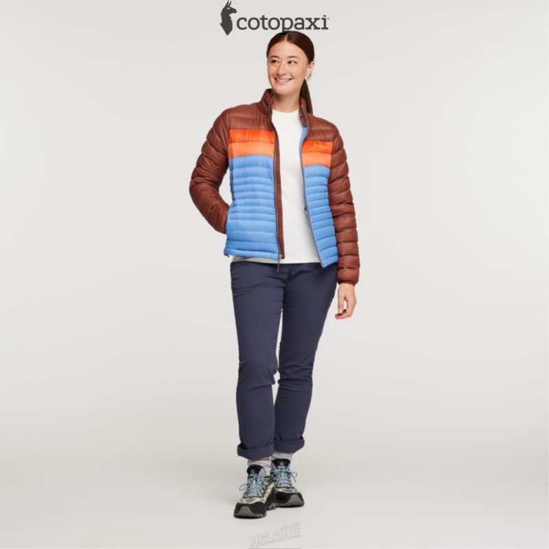 Cotopaxi Fuego Down Jacket Acorn/Lupine | TN74-N5-IF