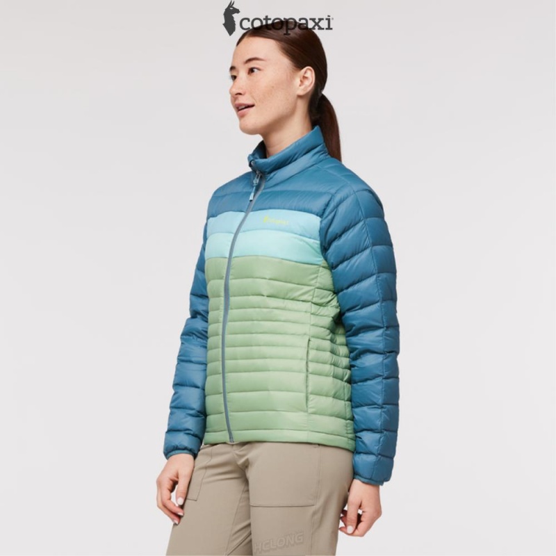 Cotopaxi Fuego Down Jacket Blue Spruce/Aspen | YP68-W1-DK