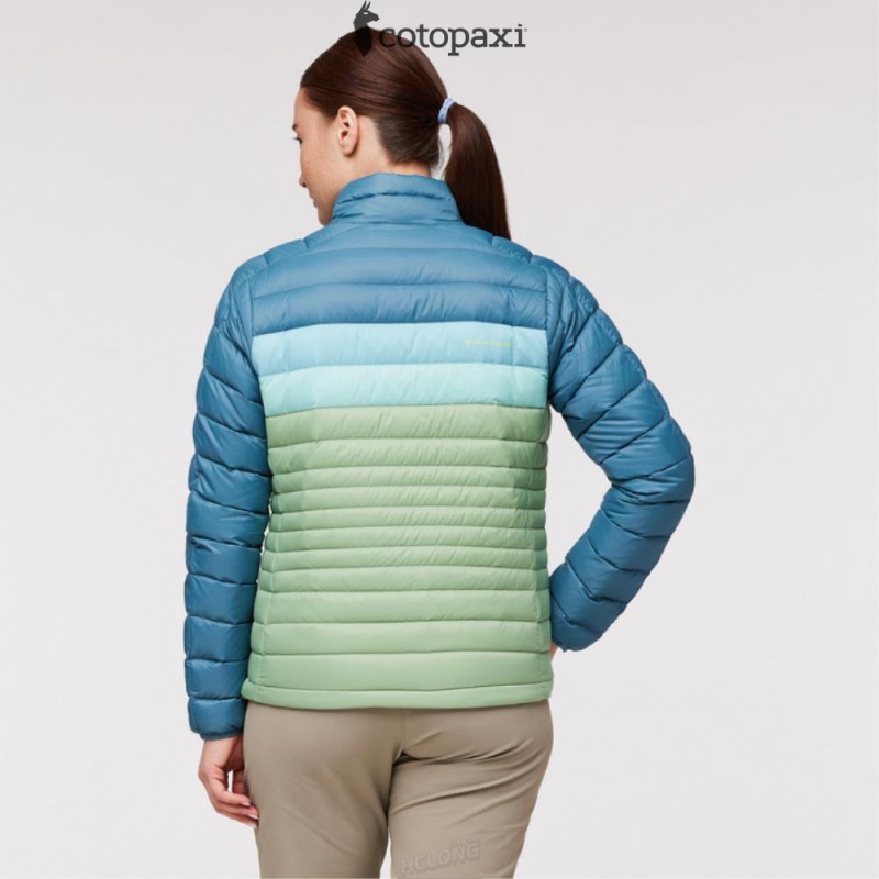 Cotopaxi Fuego Down Jacket Blue Spruce/Aspen | YP68-W1-DK