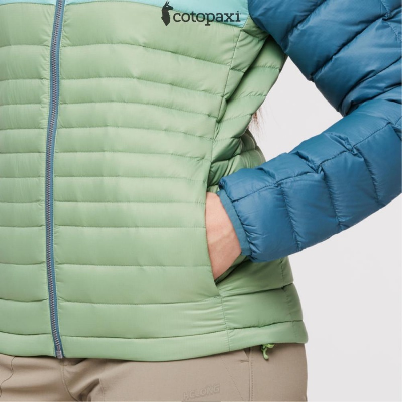 Cotopaxi Fuego Down Jacket Blue Spruce/Aspen | YP68-W1-DK