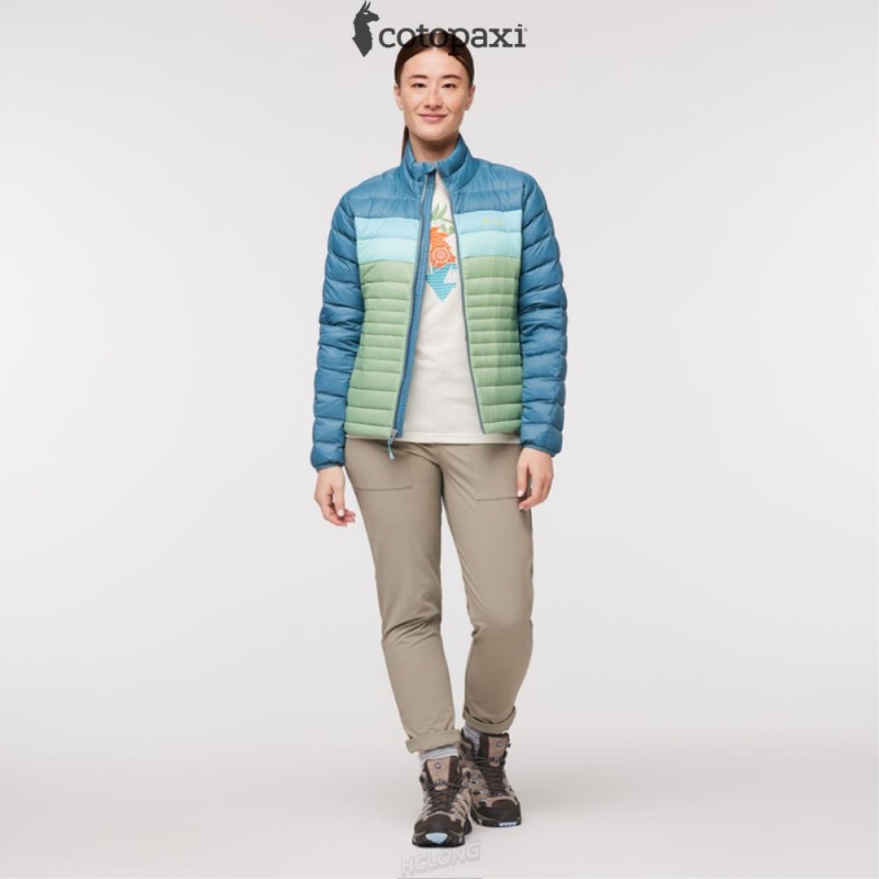 Cotopaxi Fuego Down Jacket Blue Spruce/Aspen | ZZ95-E8-ZD