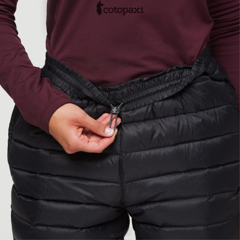 Cotopaxi Fuego Down Pant Black Stripes | AH19-U5-SG