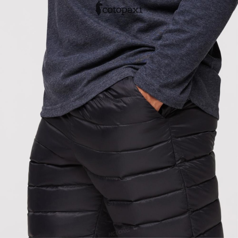 Cotopaxi Fuego Down Pant Black Stripes | CK25-C6-GH