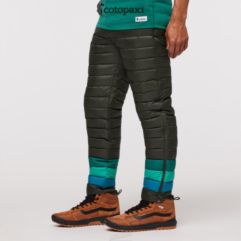 Cotopaxi Fuego Down Pant Woods Stripes | ZJ10-F7-AB