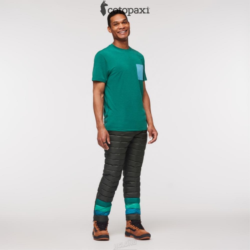 Cotopaxi Fuego Down Pant Woods Stripes | ZJ10-F7-AB