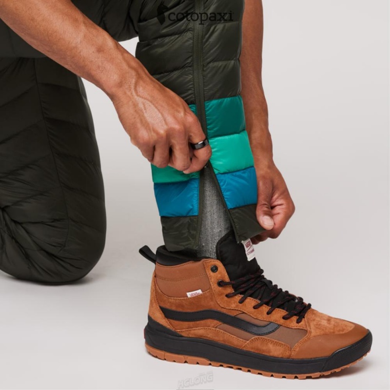 Cotopaxi Fuego Down Pant Woods Stripes | ZJ10-F7-AB