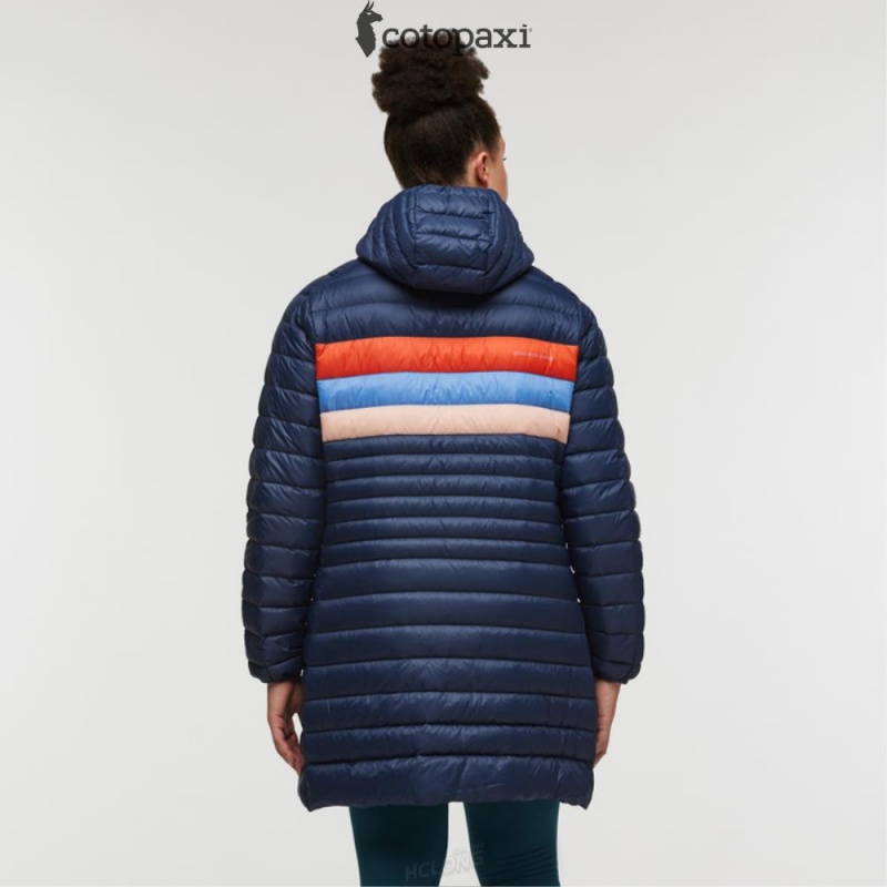 Cotopaxi Fuego Down Parka Ink Stripes | KG17-J7-AO