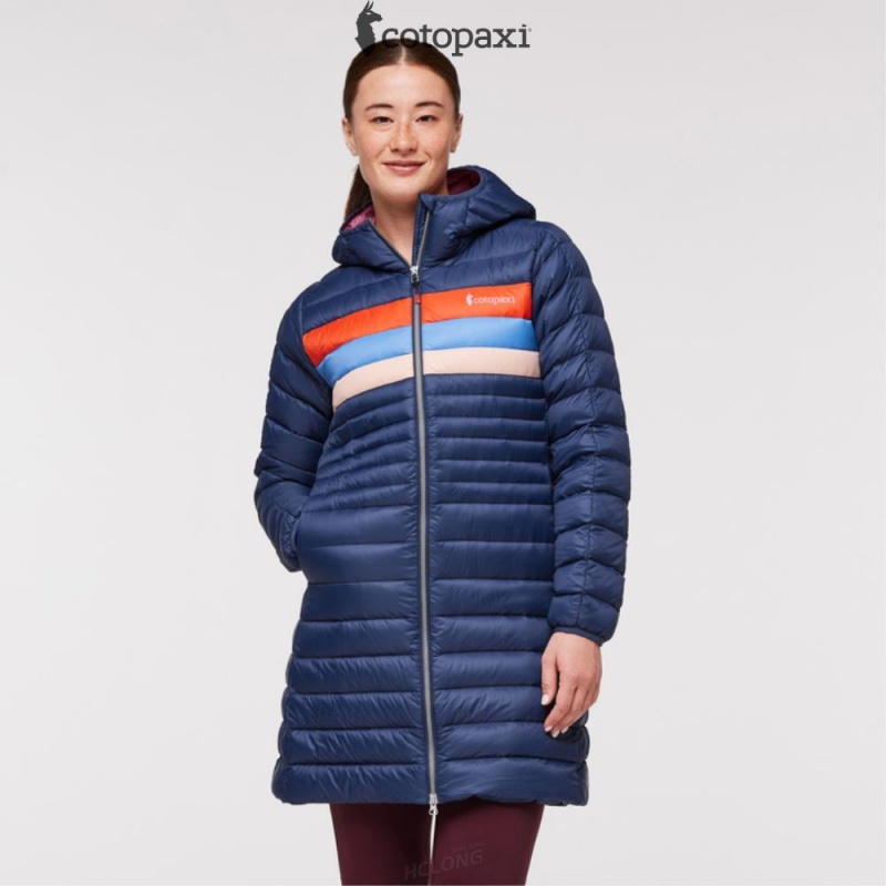 Cotopaxi Fuego Down Parka Ink Stripes | KG17-J7-AO