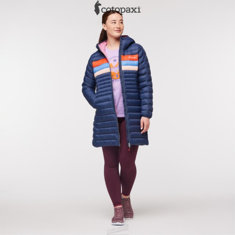 Cotopaxi Fuego Down Parka Ink Stripes | KG17-J7-AO