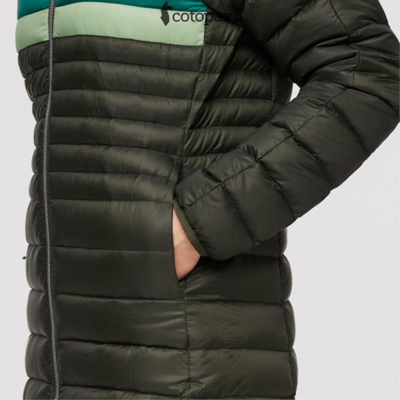 Cotopaxi Fuego Down Parka Woods Stripes | WF10-F0-KT