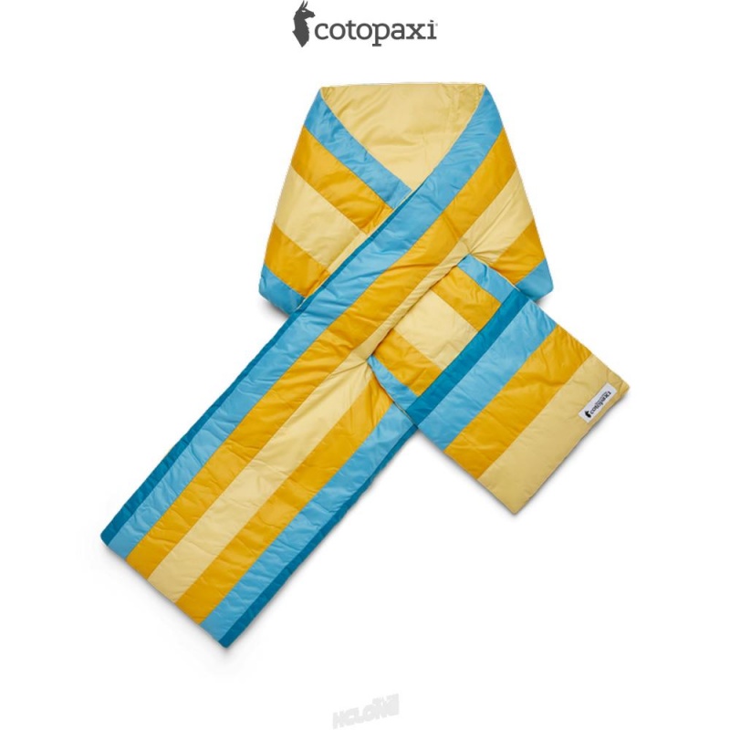 Cotopaxi Fuego Down Scarf Wheat Stripes | OX45-J7-JA