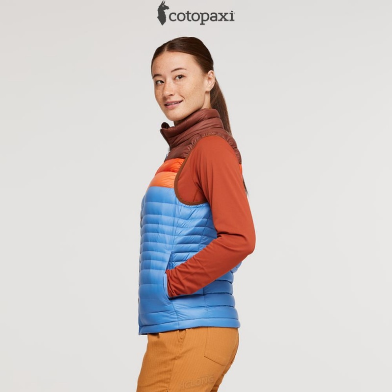 Cotopaxi Fuego Down Vest Acorn/Lupine | TS77-J5-AT