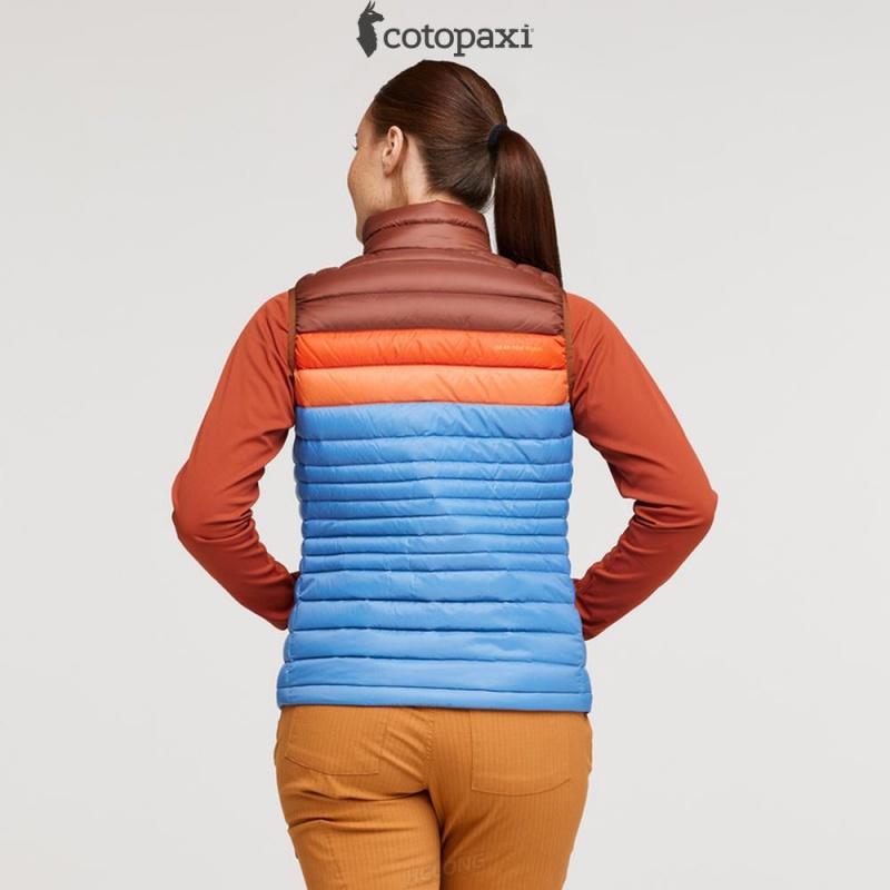 Cotopaxi Fuego Down Vest Acorn/Lupine | TS77-J5-AT