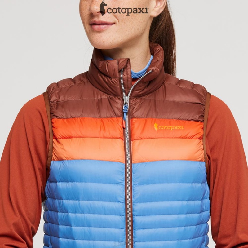 Cotopaxi Fuego Down Vest Acorn/Lupine | TS77-J5-AT