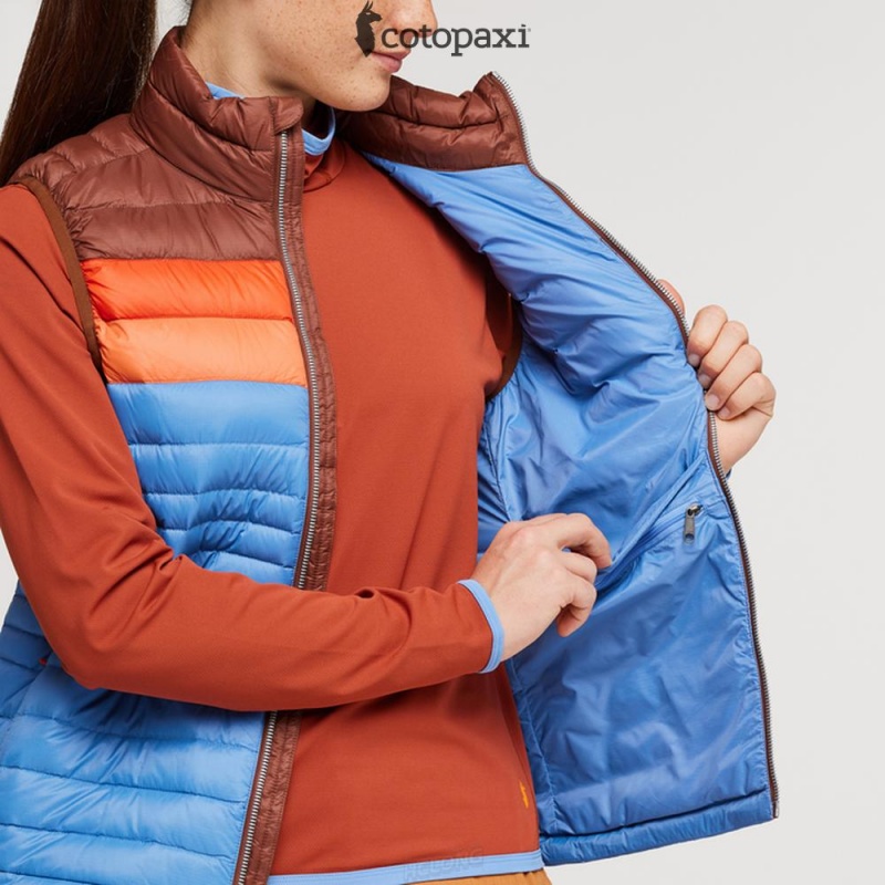 Cotopaxi Fuego Down Vest Acorn/Lupine | TS77-J5-AT