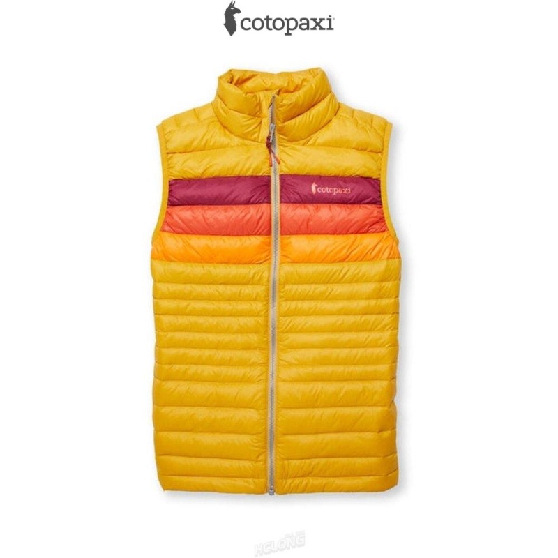 Cotopaxi Fuego Down Vest Amber Stripes | QA22-R1-RY