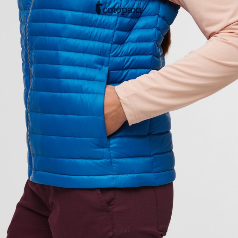 Cotopaxi Fuego Down Vest Atlantic Stripes | JZ27-A6-YI